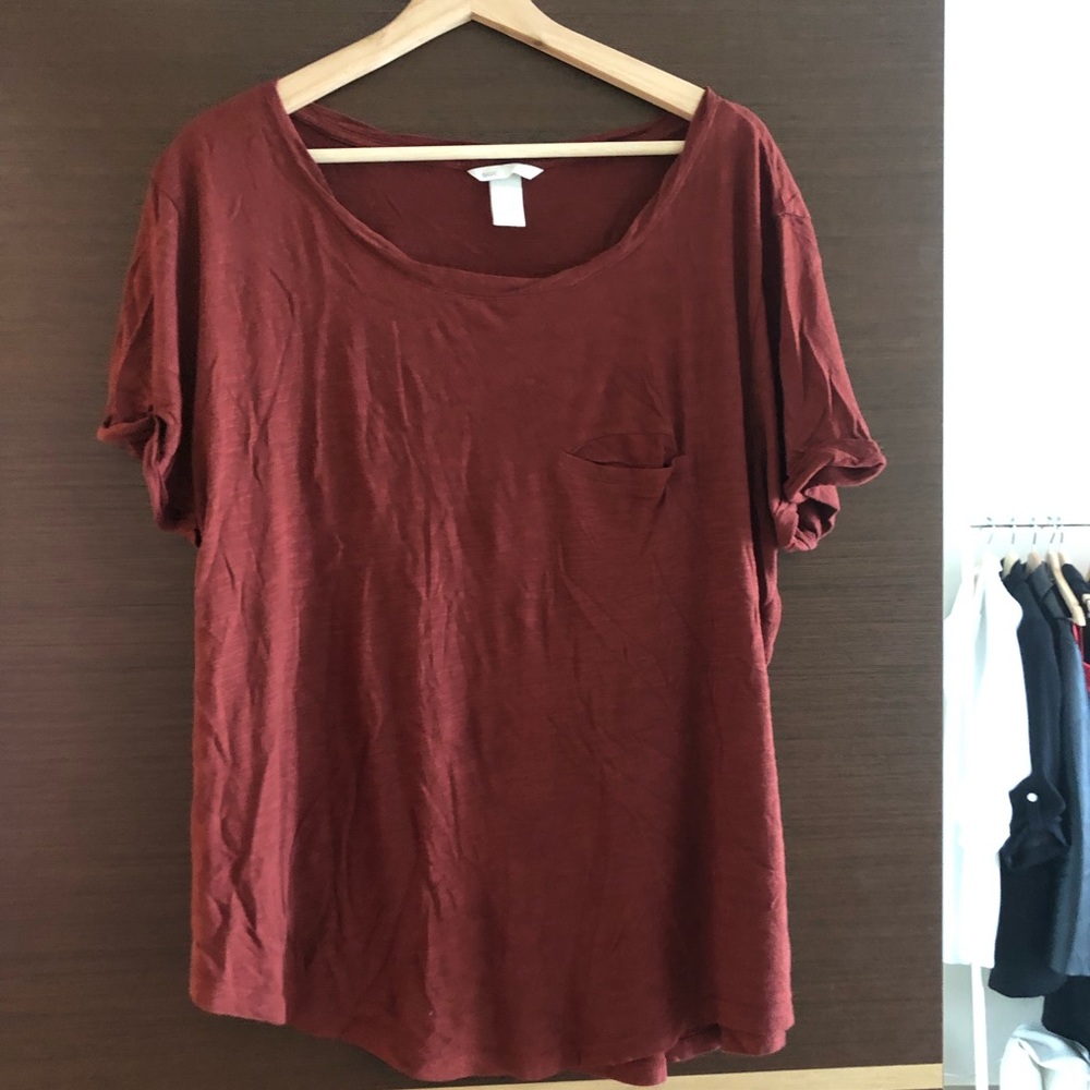 H&M Basics Tee With Pocket - image 1